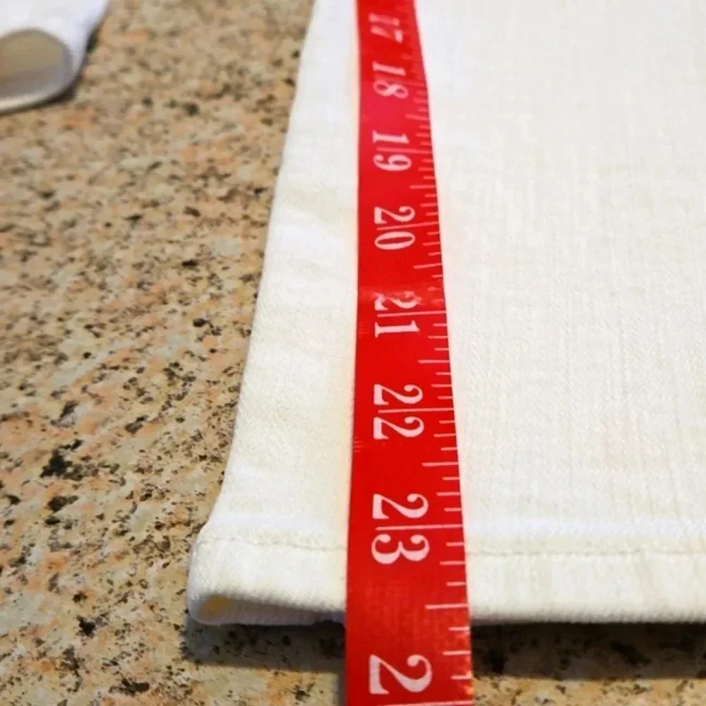 AG Adriano Goldschmied the Capri White Denim Capri 5-Pocket Jeans Women size 30